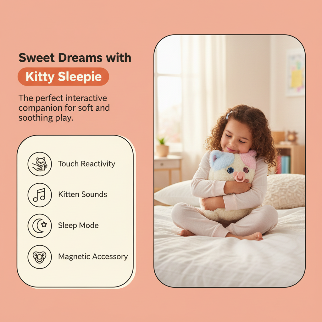 Kitty Sleepie Interactive Toy