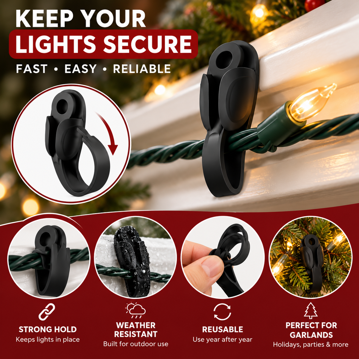 Christmas Garland Hanger
